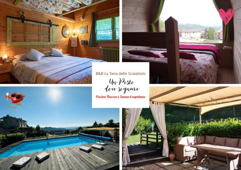 La Tana Dello Scoiattolo - Adults Only Bed & Breakfast Murazzano  ภายนอก รูปภาพ